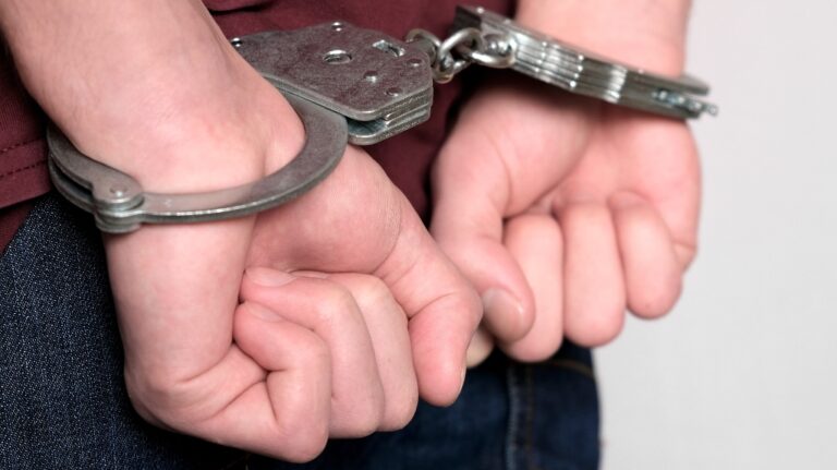 arrested